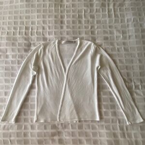 White Cardigan Contemporaine from Simons Excellent Condition